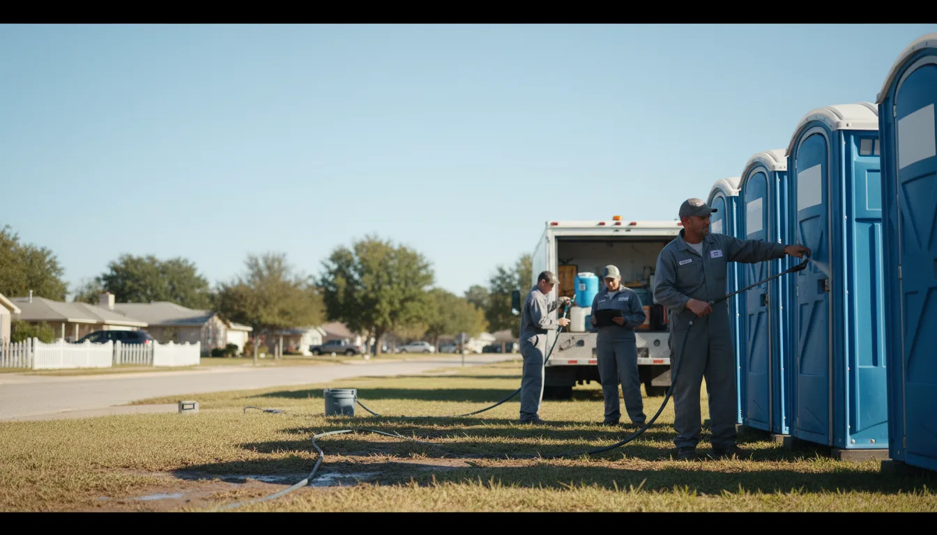 Long-Term Portable Toilet Rental in Delight, AR near me